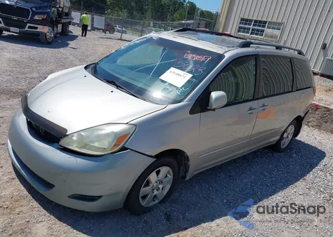 2004 Toyota Sienna Xle из США, поврежденный, VIN 5TDZA22C64S153721